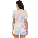 Tie Dye Pajamas Yellow