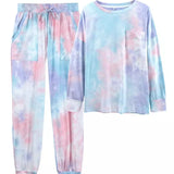 Tie dye pajama set