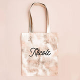 Personalized Tie Dye Tote Bag