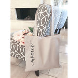 Vertical Text Tote Bags - bag