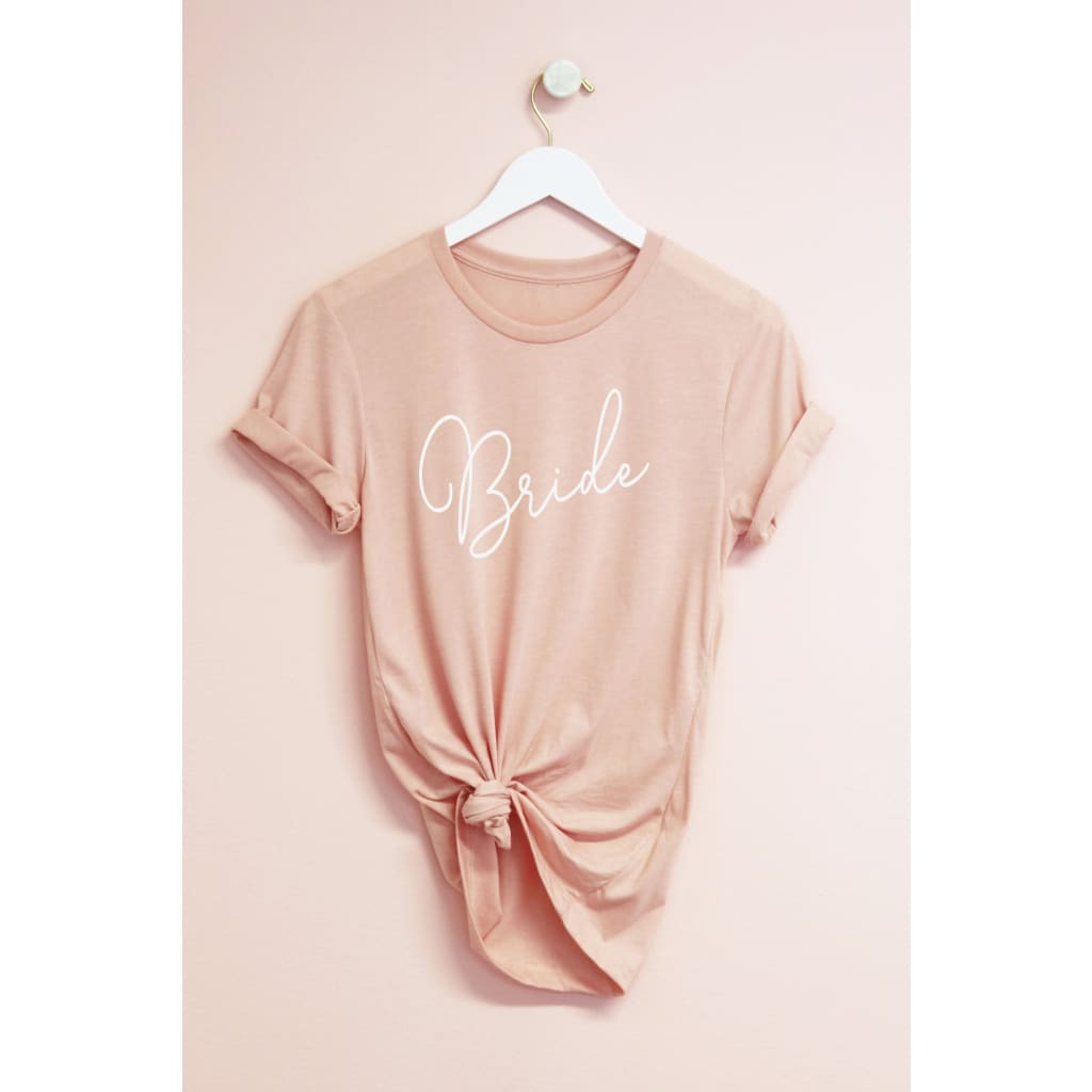 Wedding Blush T-Shirt - Semi Fitted - shirts