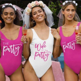 Wife of the Party Bachelorette Party Swimsuit - Swimsuit