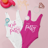 Wife of the Party Bachelorette Party Swimsuit - Swimsuit